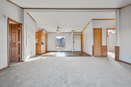 Alternate view of living room in house #2.