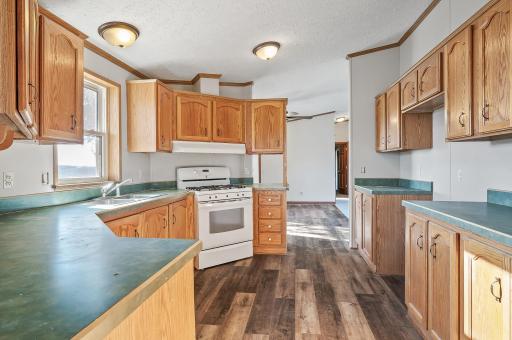 Alternate view of the kitchen in house #2.