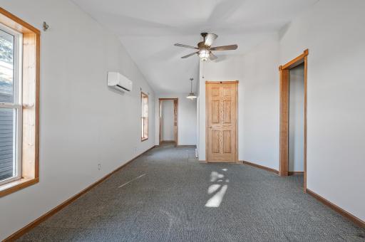 Bedroom #4 in house #2 with separate front door entrance.