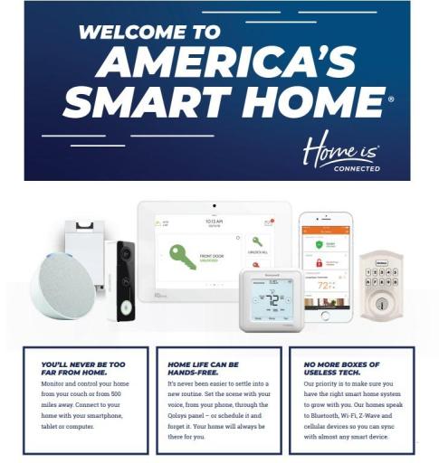 An awesome, industry leading smart home technology package is included with every one of our homes!