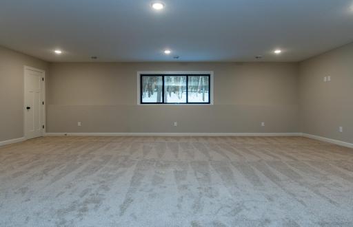 Huge lower level family room, perfect for entertaining family and friends!