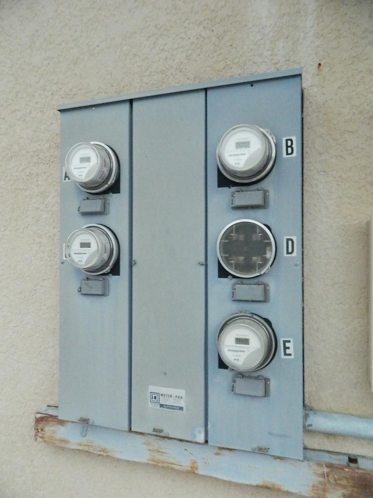 Separate electrical meters