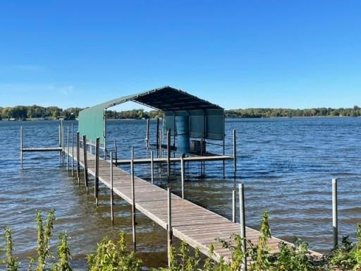The Dock in this photo is not included in the sale price. Can be purchased separately.