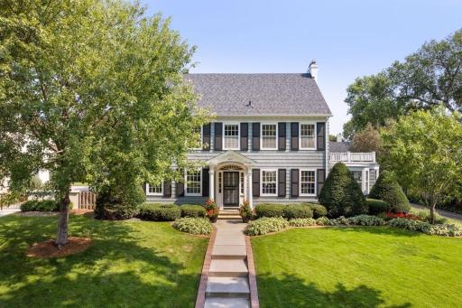 Classic colonial with fabulous curb appeal