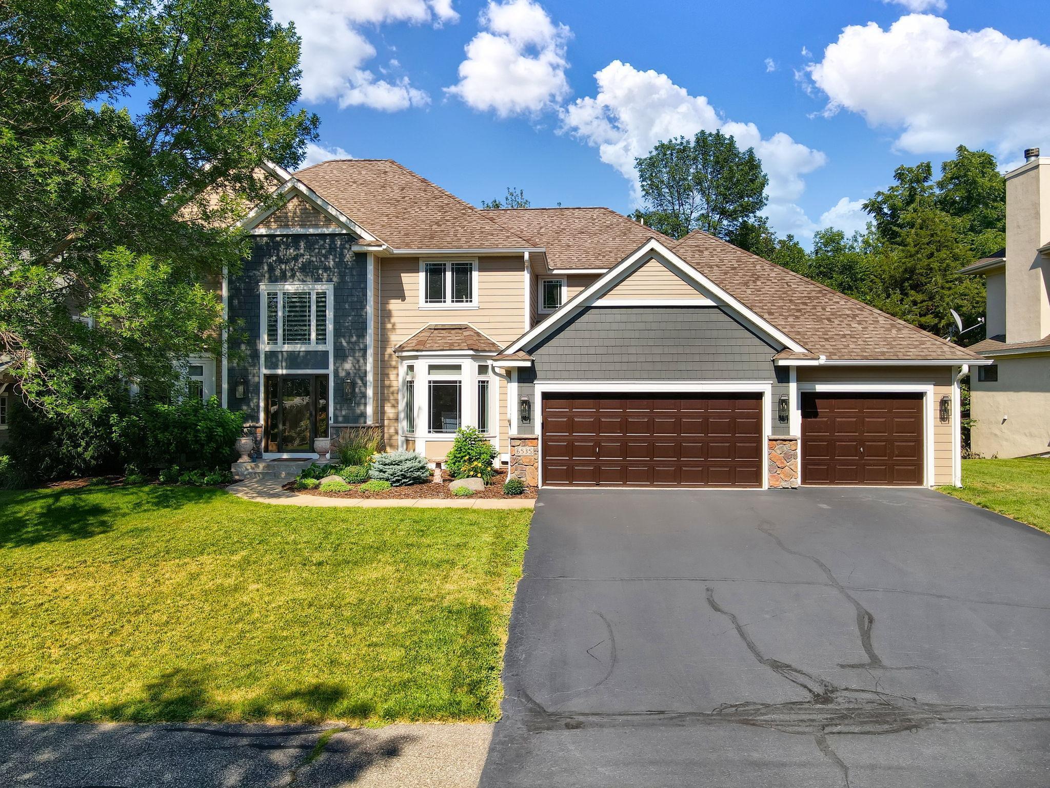 Photo for 6535 S Saunders Lake Drive, Minnetrista, MN 55364 - Listing #6316822 Gorgeous South Saunders two story with 95 feet of Saunders Lake waterfront.