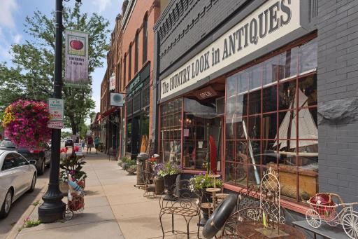 Stop at one of the many locally owned restaurants for dinner or spend a day strolling Water Street browsing the shops and boutiques.