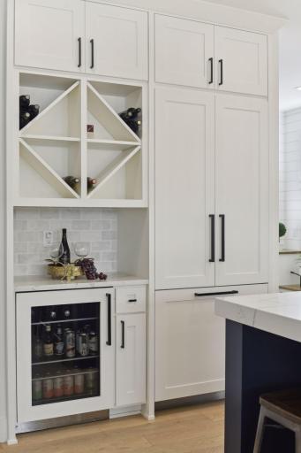 Thermador Refrigerator with custom panel doors.