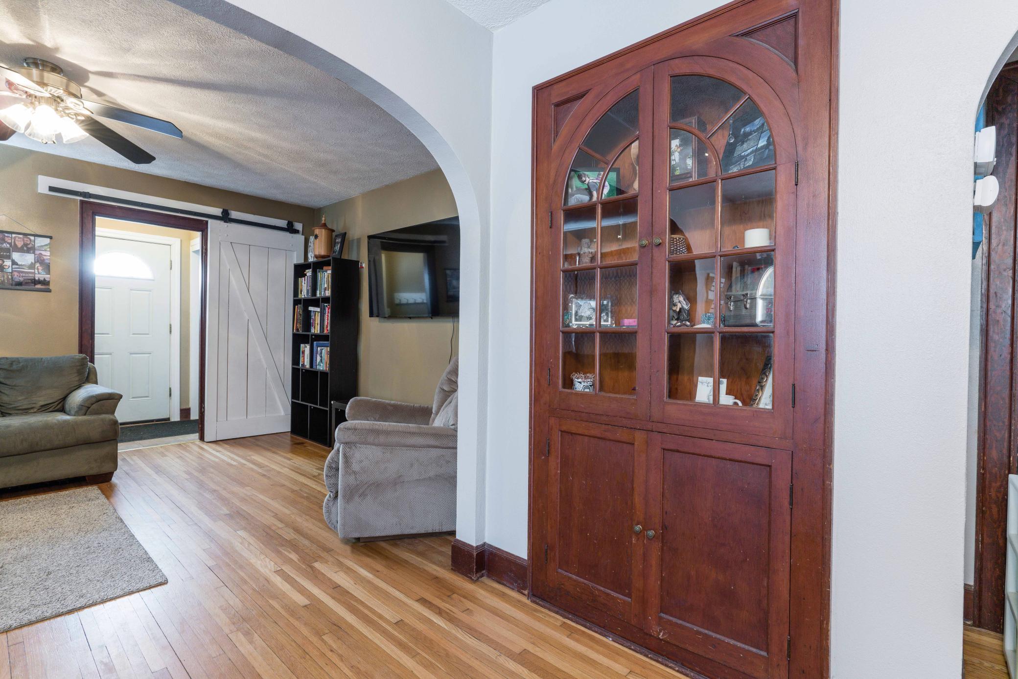 Built in Hutch - Dining Room