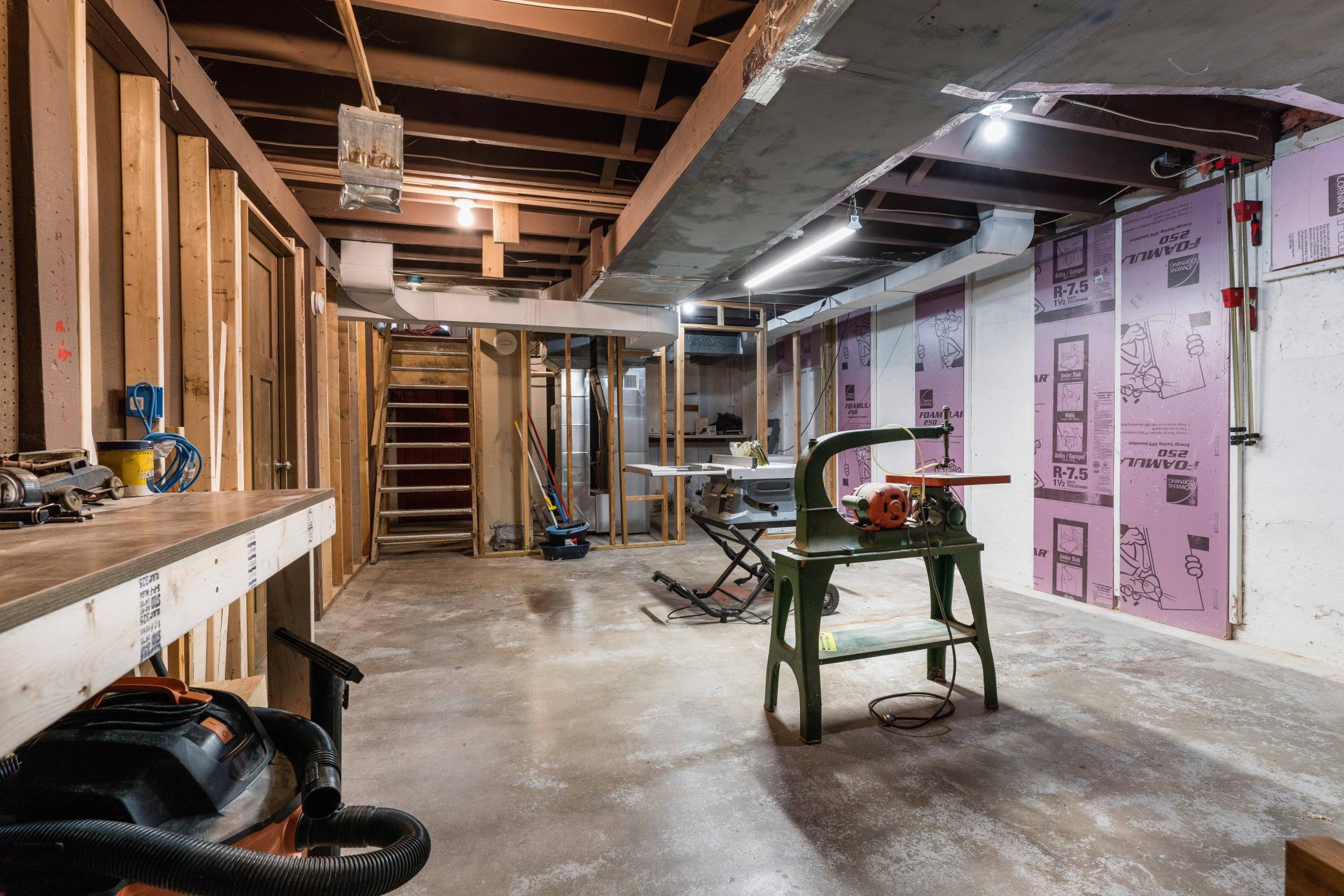 Lower Level - Unfinished