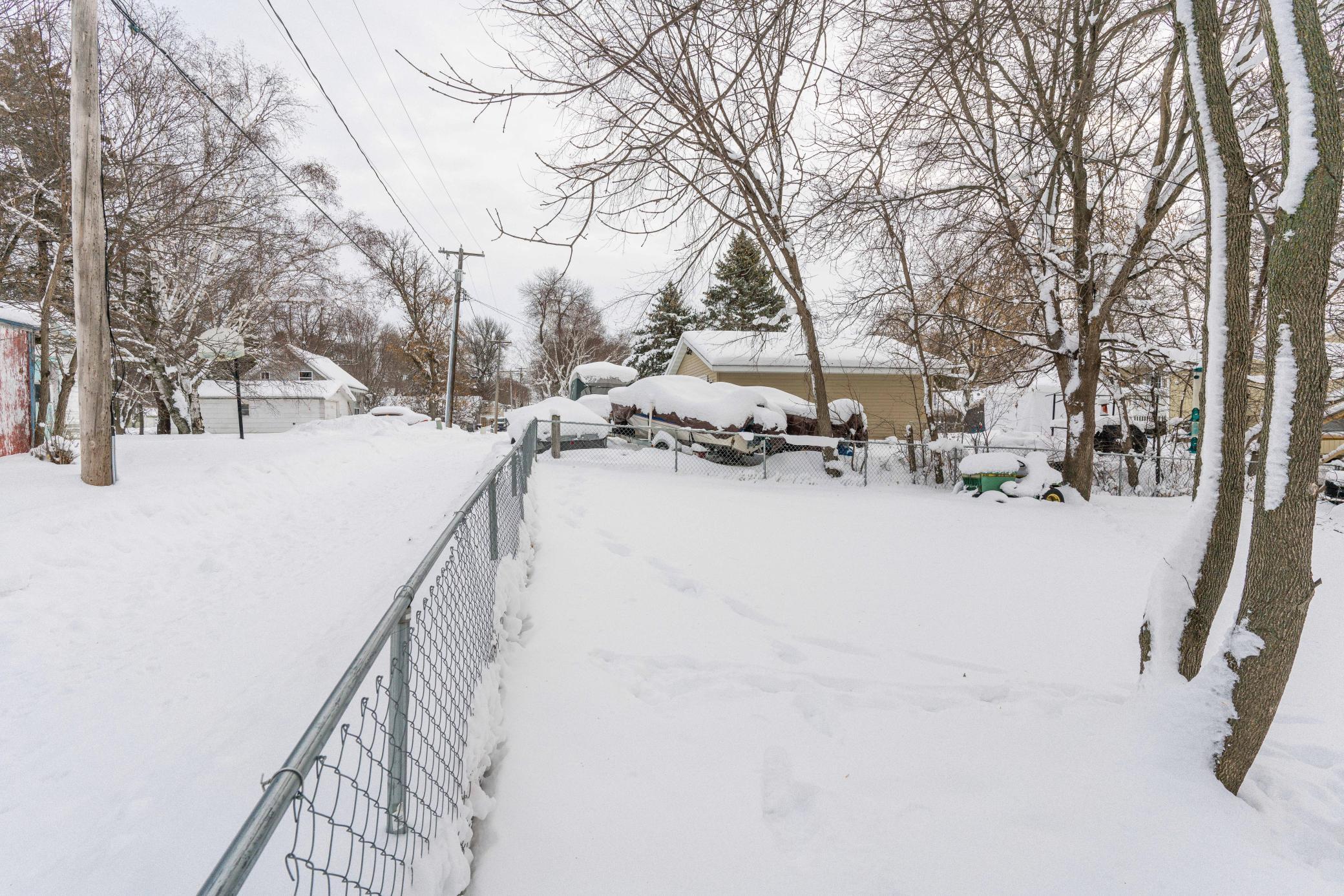 Fenced Yard