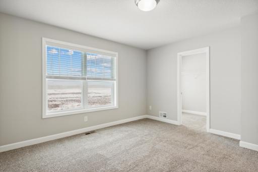 Plenty of closet space! Photos are not of actual home. Actual home will be similar. Some colors and features may vary.