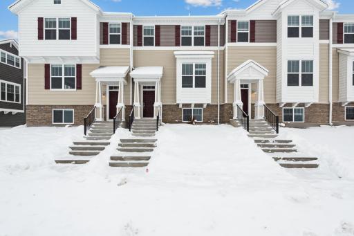 New Construction 4 bedroom townhome available in Oakdale! Photos are not of actual home. Actual home will be similar. Some colors and features may vary.