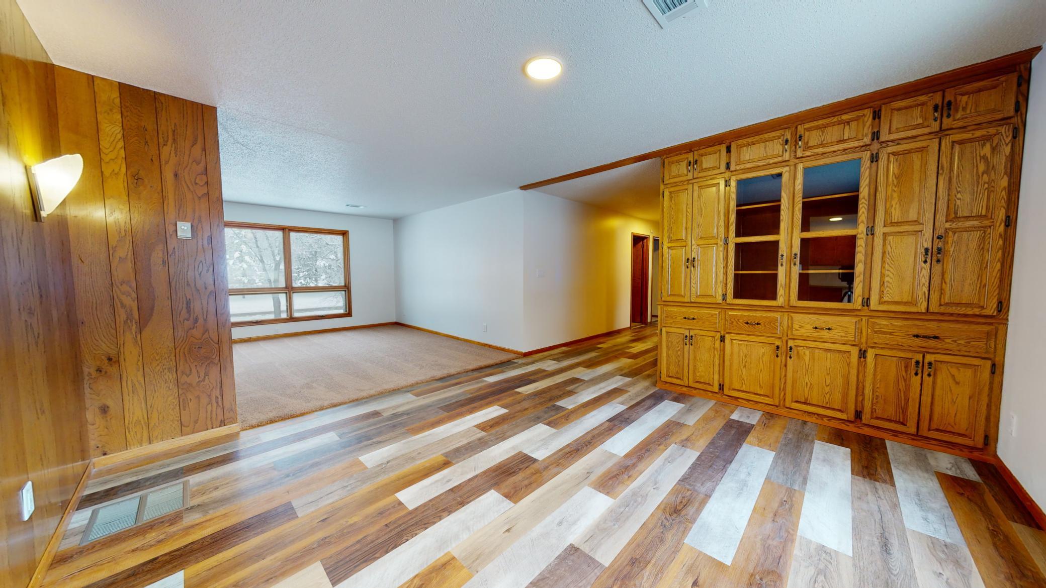 Unit 1 Dining w/built-ins