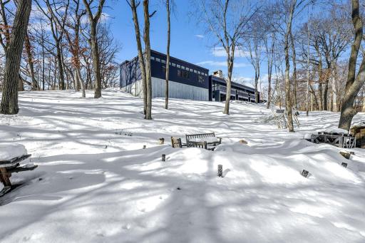 This rare 10+ acre plot of land features a range of usable elevations with incredible views, more than 1,000' of waterfront, a private beach & lagoon for fishing, multiple patio spaces and a limestone road to transport you to it all by ATV.