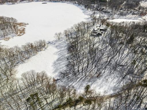 Enjoy privacy and great fishing on Pine Tree Lake and your own private lagoon.