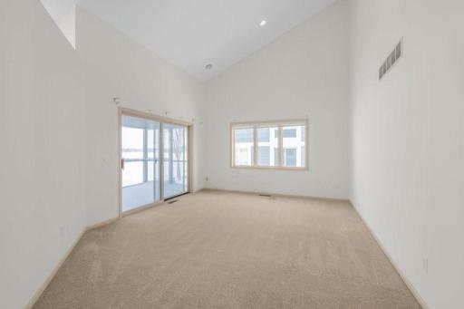 Flex room behind kitchen - could be formal dining room, sitting area, office.