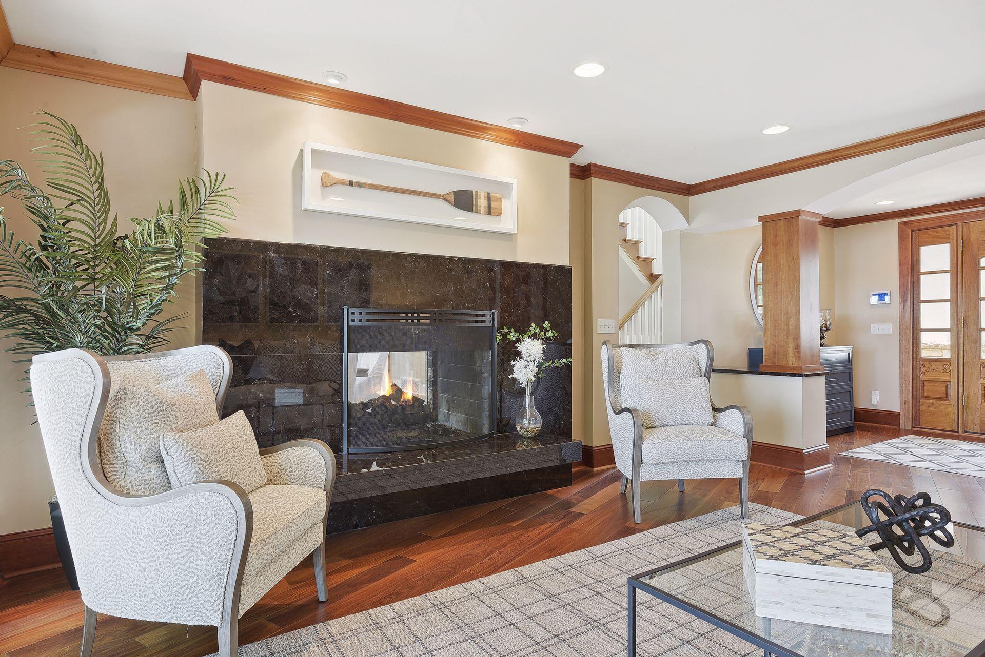 Fireplace In Fireside Room