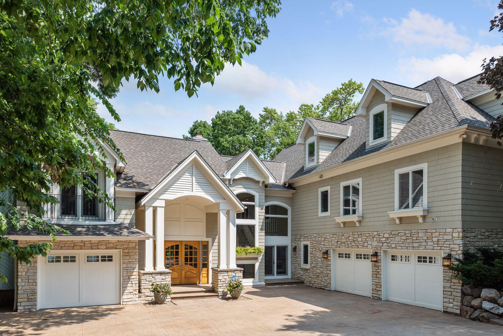 Road Side View of Home