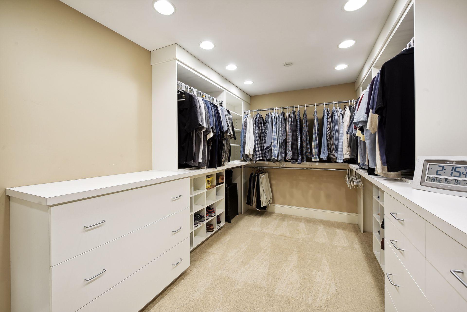 Primary Walk-in Closet