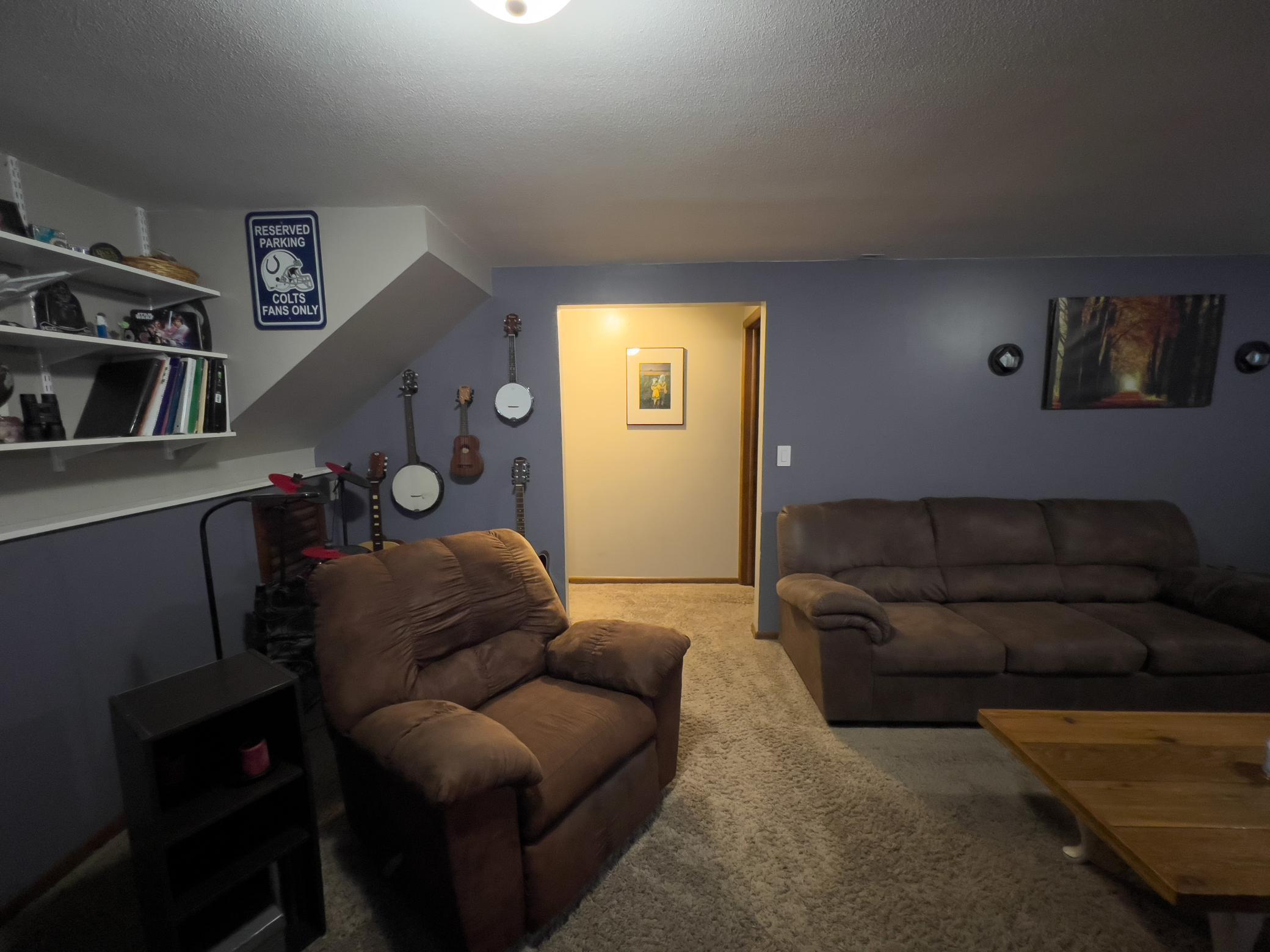 Another look at the family room.