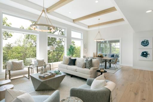 HUGE Andersen 100 Series windows maximize the natural light