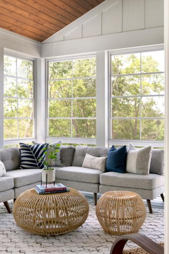 Clear and unobstructed views from the porch