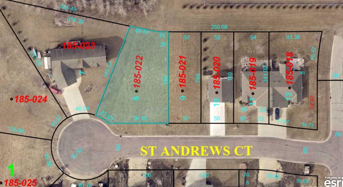310 St. Andrews Ct, Mapleton Beacon Map.JPG
