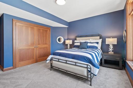 6th bedroom makes for a great space for older kids or guest sanctuary