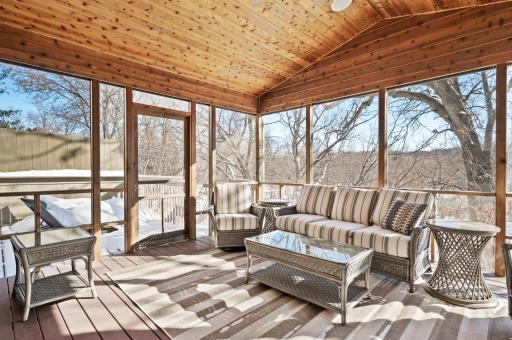 Screened three season porch, the feature you didn't know you NEEDED!
