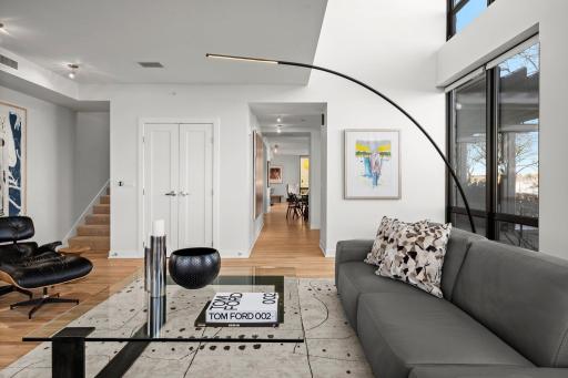 Expansive open floorplan at 301 Kenwood, The Townhouse