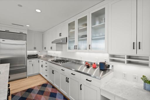 Incredible refreshed kitchen perfect for entertaining and the home chef at 301 Kenwood, The Townhouse