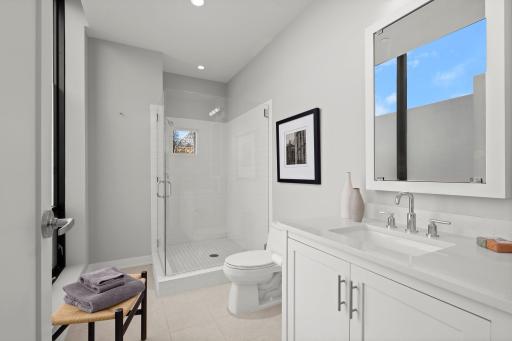Guest Bedroom with expansive views, ensuite bathroom and walk-in closet