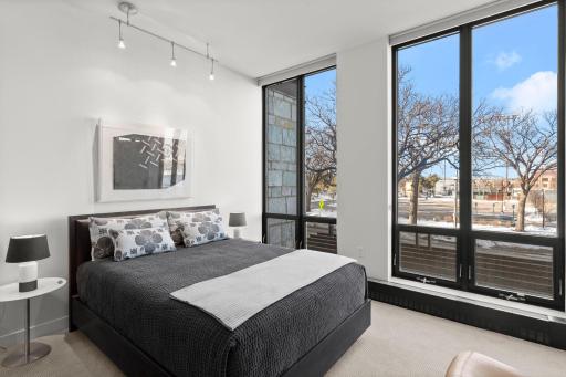 Guest Bedroom with expansive views, ensuite bathroom and walk-in closet