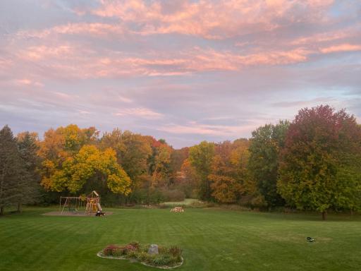 Gorgeous views of yard and perfect areas for a pool