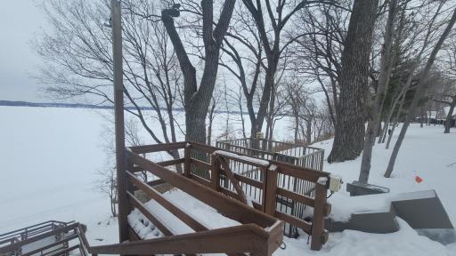 Dock - with possible boat slips when available.