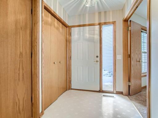 Photo for 10791 Woodland Drive, Chisago City, MN 55013 - Listing #6327572 Welcoming entryway with large front closet.