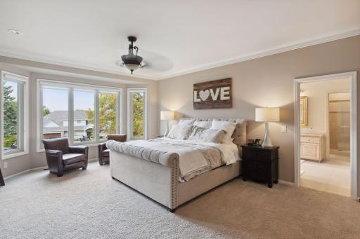 Main floor master bedroom