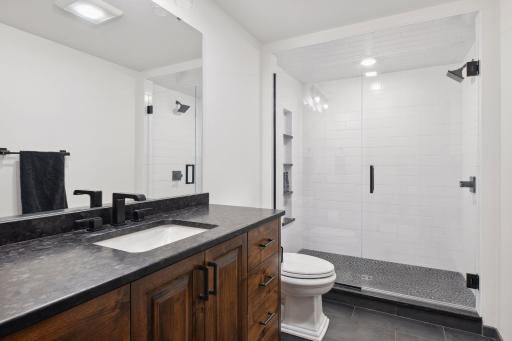 New bath in lower level