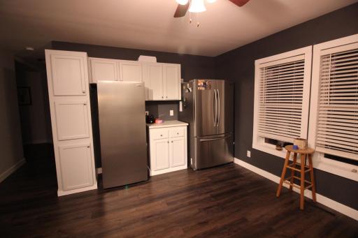 Kitchen also features a large new french door style refrigerator and a new 27" upright freezer.