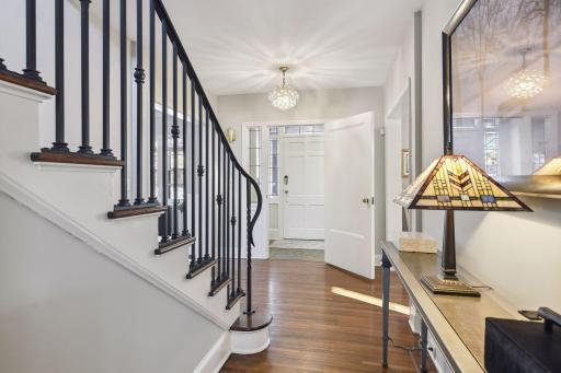 The front Foyer offers a perfect separation especially when the weather is not cooperating:) We all know what that is like in winter!