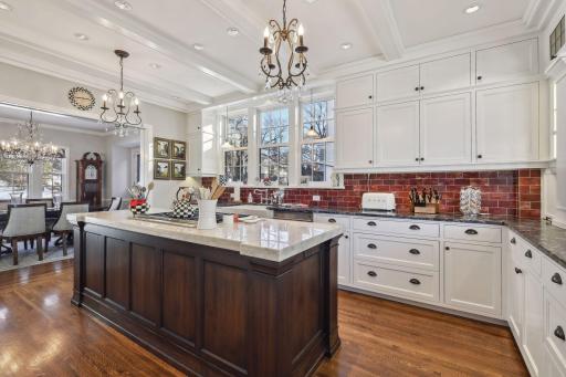 The details with both cabinetry and lighting are evident and impressive in person.