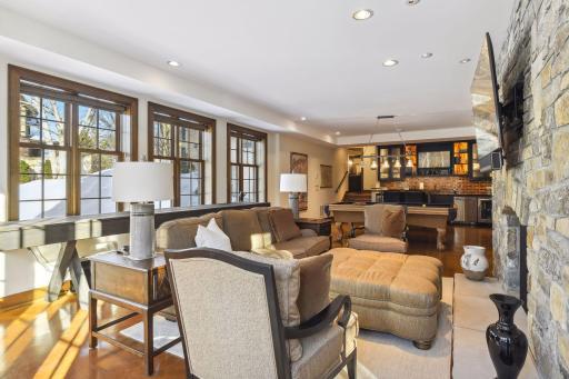 Gorgeous, expansive and amazing with awesome new windows overlooking a massive backyard.