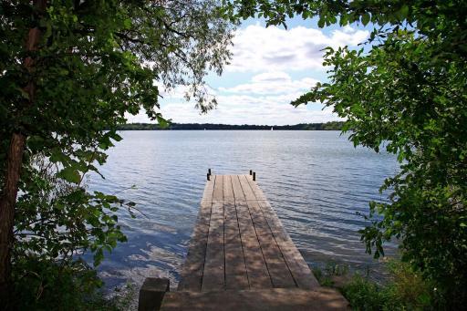 Lake Harriet and the many docks that are available for you.