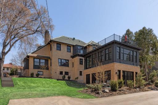 The yard is expansive and a pool would work beautifully here.