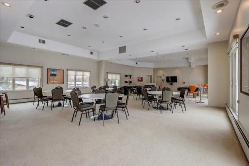 Large party room with full commercial kitchen!