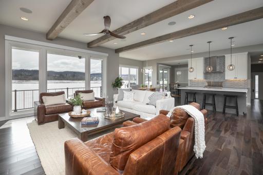 Floor to Ceiling Windows with Smart Home Shades
