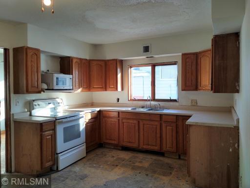 There's also a pantry area off of the kitchen