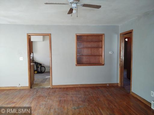 View to Kitchen; bedroom access to the right