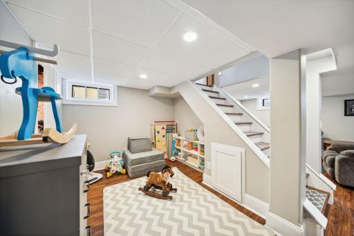 Basement play space