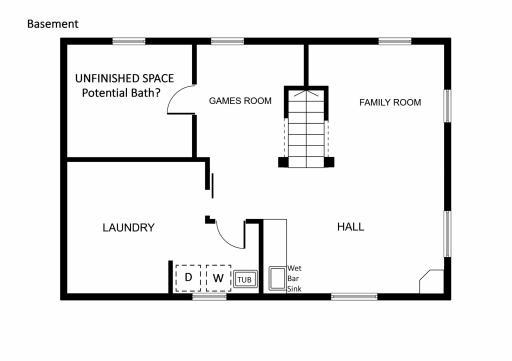 Basement Floorplan